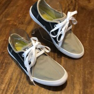 CONVERSE ALL STAR RIFF CANVAS OX BLACK & TAN UNISEX SHOES